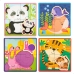 Kinderpuzzel Lisciani dieren 16 Onderdelen 16 x 1 x 16 cm (6 Stuks)