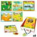 Kinderpuzzel Lisciani Tactiel 18 Onderdelen 16 x 0,5 x 15 cm (6 Stuks)