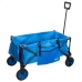 Carro Multiusos Aktive Azul Preto Poliéster PVC Aço 88 x 108 x 47 cm Dobrável Praia