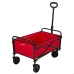 Carro Multiusos Aktive Vermelho Poliéster Aço 65 x 94 x 40 cm Dobrável Praia