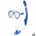 Snorkelbril en -buis voor Kinderen AquaSport Blauw Volwassenen (2 Stuks)