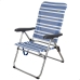 Chaise de Plage Aktive Mykonos Bleu 47 x 93 x 63 cm (4 Unités)