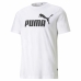 Ανδρική Μπλούζα με Κοντό Μανίκι Puma 586666 02 Λευκό (1 μονάδα)