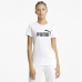 Heren-T-Shirt met Korte Mouwen Puma 586774 02 Wit (1 Stuks)