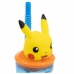 fľaša na vodu Pokémon Viacfarebná PVC Plastické 360 ml 9 x 23 x 6 cm