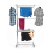 Folding Vertical Clothes Dryer with Wheels Folver InnovaGoods 24 Bars