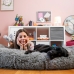 Pat de câini pentru oameni | Human Dog Bed XXL InnovaGoods Grey