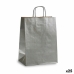 Paper Bag Silver (24 x 12 x 40 cm) (25 Units)