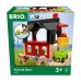 Játékkészlet Ravensburger Animal barn Fa