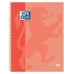 Caderno Oxford European Book 1 Pêssego A4 A4+ 80 Folhas 5 Peças