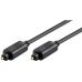 Cable fibra óptica Wirboo W501 Negro 3 m