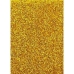 хартия Fama Glitter Златен Гума Ева 50 x 70 cm (10 броя)