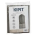 Porta abiti Kipit 42387 Grigio Poliestere polipropilene 60 x 137 cm (24 Unità)