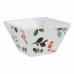 Snack Bowl La Mediterránea Petunia Melamin Shine 10 x 10 x 6 cm (24 Units)