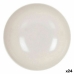 Deep Plate La Mediterránea Melamin White Shine 21 x 5,3 cm (24 Units)