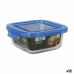 Lunchbox Quttin   Blau 12 x 12 x 5,3 cm (12 Stück)