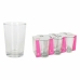 Set de Vasos LAV LV-22010E Cristal 205 ml 6 Piezas (8 Unidades)