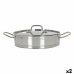 Cacerola con Tapa de Cristal Quttin 6 L Ø 32,8 cm (2 Unidades)