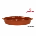 Serveringsfat Azofra Bakt leire Oval 44 x 26 x 7 cm (4 enheter)