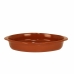 Serveringsfat Azofra Bakt leire Oval 44 x 26 x 7 cm (4 enheter)