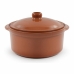 Saucepan Azofra Baked clay Brown