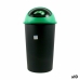 Cubo para la Basura Tontarelli Big hoop Negro Verde 50 L 39 x 39 x 72 cm (10 Unidades)