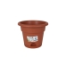 Bloempot met schaal Dem Greentime Bruin 20 x 20 x 16 cm (12 Stuks)