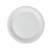 Set de Platos Algon Desechables Blanco Cartón 23 cm (36 Unidades)