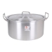 Kookpot met Deksel Aluminium 44 x 39 x 21 cm (2 Stuks)