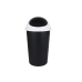 Rubbish bin Tontarelli Small hoop (10 Units) White 25 L