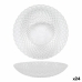 Deep Plate La Mediterránea Diamond 20 x 20 x 4 cm (24 Units) (ø 21,5 cm)