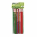 Straws Algon Cardboard Multicolour Spoon 25 Pieces 24 Units