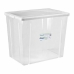 Cutie de depozitare cu capac Tontarelli Linea box 80 L 59 x 39 x 48 cm (6 Unități)