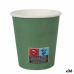 Glazenset Algon Karton Wegwerp 200 ml Groen 36 Stuks (24 Onderdelen)