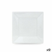 Set med återanvändbara tallrikar Algon Vit Plast 23 x 23 x 2 cm (24 antal)