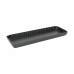 Formă de tort detașabilă Quttin Negru Oțel carbon 35 x 11 x 2,6 cm (12 Unități)