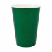 Set de Vasos Algon Desechables Cartón Verde 20 Piezas 220 ml (20 Unidades)