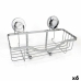 Badewannen-Organizer Halterung Confortime Chromed Aluminium Silberfarben 30 x 13,5 x 15 cm (6 Stück)