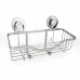 Bath Organiser Caddy Confortime Chromed Aluminium Silver 30 x 13,5 x 15 cm (6 Units)