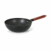 Wok Pan Quttin Doha Toughened aluminium 47 x 24 x 8 cm (6 Units)