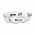 Recipiente de Cozinha Quttin 700 ml Vidro Oval (6 Unidades)