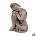 Decoratief tuinfiguur Ibergarden CC20447 Polyresin Boeddha 23 x 34 x 28 cm (2 Stuks)