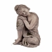 Decoratief tuinfiguur Ibergarden CC20447 Polyresin Boeddha 23 x 34 x 28 cm (2 Stuks)