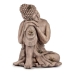 Koristeellinen puutarhahahmo Ibergarden CC20445 Harmaa Polyresiini 34,5 x 54,5 x 31 cm Buddha