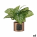 Planta Decorativa Ibergarden Home Metal Plástico Lata 26 x 26 x 26 cm Cobre (6 Unidades)