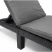 Ligstoel Allibert by KETER Daytona De Luxe 187 x 58 x 29 cm Cinzento