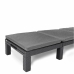 Ligstoel Allibert by KETER Daytona De Luxe 187 x 58 x 29 cm Cinzento