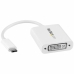 Adaptador USB C para DVI Startech CDP2DVIW             Branco