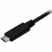 Kabel USB A na USB C Startech USB315AC1M           Černý