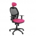 Krzesło Biurowe z Zagłówkiem Jorquera malla P&C SNSPRSC Różowy